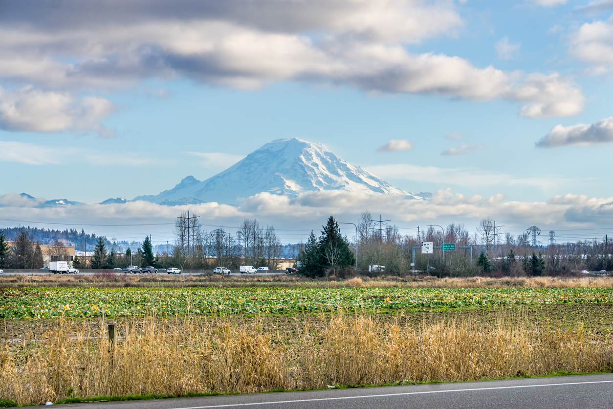 Panoramic Image of Auburn, WA